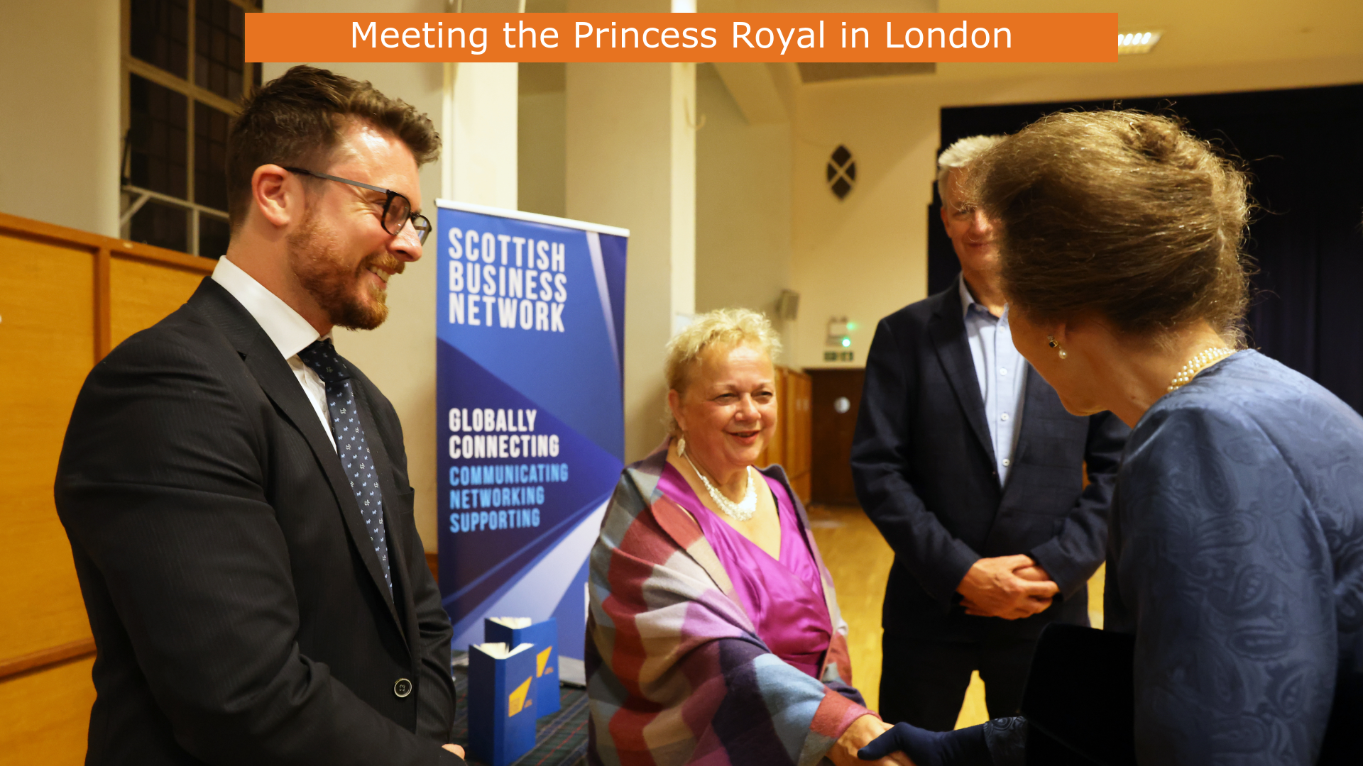 Princess Royal and Cath Strachan